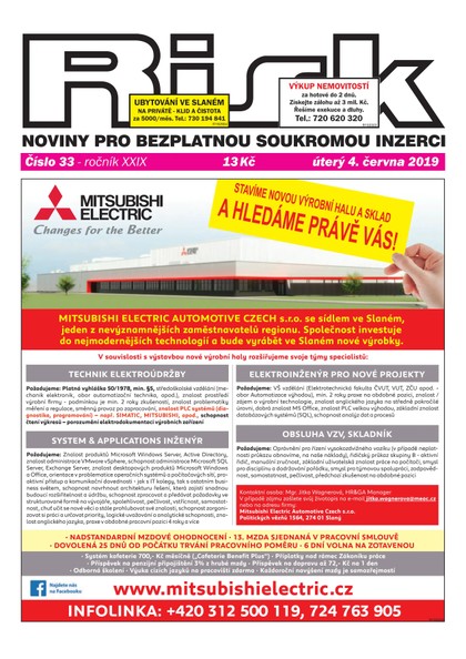 E-magazín Risk 33/2019 - Risk