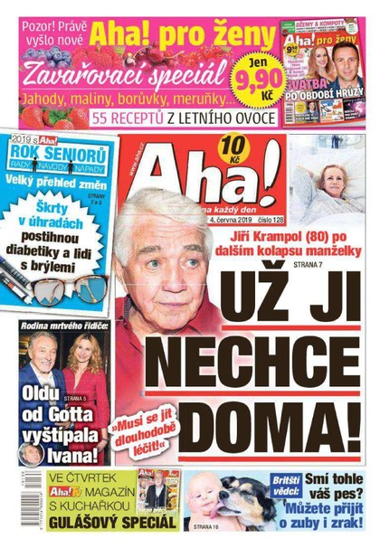 E-magazín AHA! - 4.6.2019 - CZECH NEWS CENTER a. s.