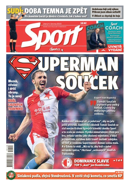 E-magazín Sport - 4.6.2019 - CZECH NEWS CENTER a. s.