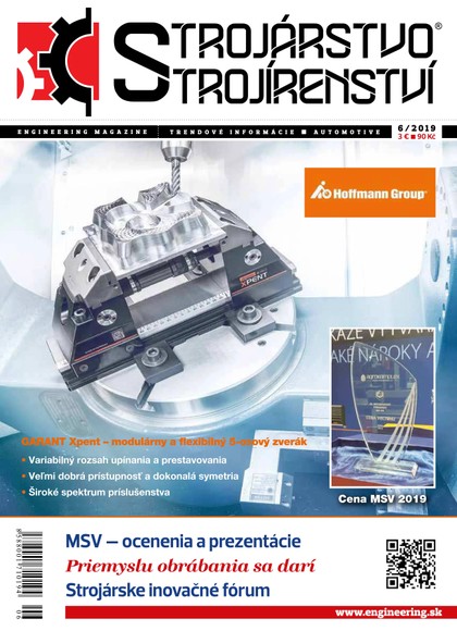 E-magazín STROJÁRSTVO/STROJÍRENSTVÍ 6/2019 - MEDIA/ST s.r.o.