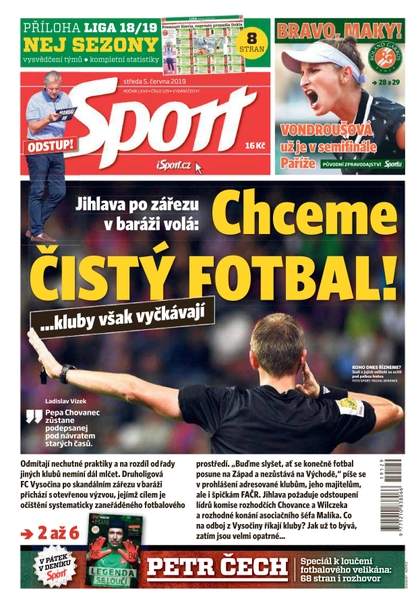 E-magazín Sport - 5.6.2019 - CZECH NEWS CENTER a. s.