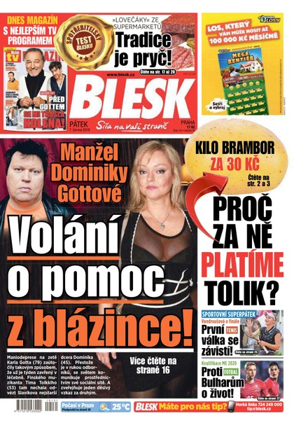 E-magazín Blesk - 7.6.2019 - CZECH NEWS CENTER a. s.