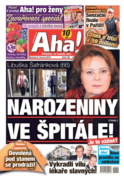 E-magazín AHA! - 8.6.2019 - CZECH NEWS CENTER a. s.