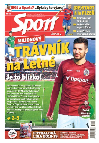 E-magazín Sport - 13.6.2019 - CZECH NEWS CENTER a. s.