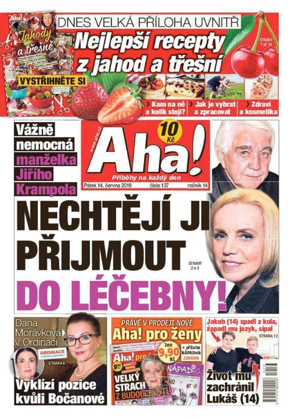 E-magazín AHA! - 14.6.2019 - CZECH NEWS CENTER a. s.