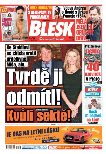 E-magazín Blesk - 14.6.2019 - CZECH NEWS CENTER a. s.