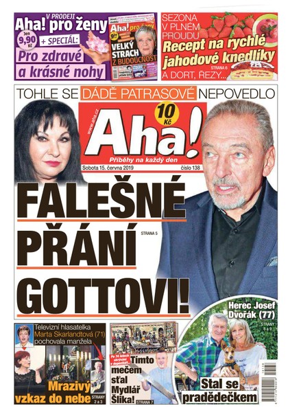 E-magazín AHA! - 15.6.2019 - CZECH NEWS CENTER a. s.