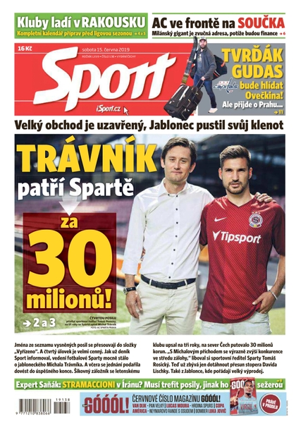 E-magazín Sport - 15.6.2019 - CZECH NEWS CENTER a. s.