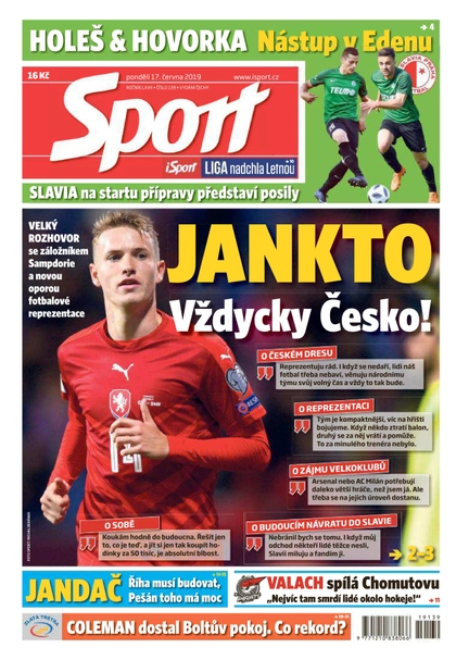 E-magazín Sport - 17.6.2019 - CZECH NEWS CENTER a. s.