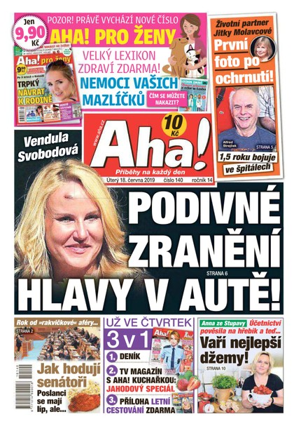 E-magazín AHA! - 18.6.2019 - CZECH NEWS CENTER a. s.