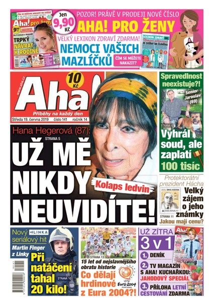 E-magazín AHA! - 19.6.2019 - CZECH NEWS CENTER a. s.