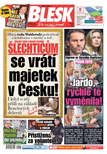 E-magazín Blesk - 19.6.2019 - CZECH NEWS CENTER a. s.