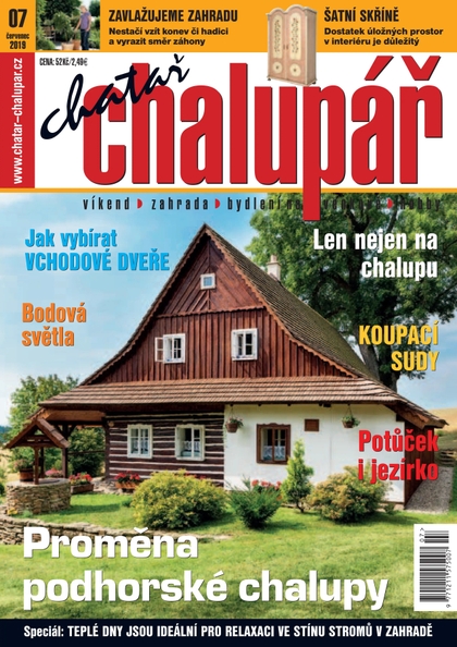 E-magazín Chatař &amp; chalupář 7-2019 - Časopisy pro volný čas s. r. o.