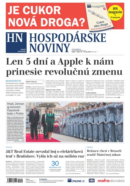 E-magazín Hospodárske noviny 21.06.2019 - MAFRA Slovakia, a.s.