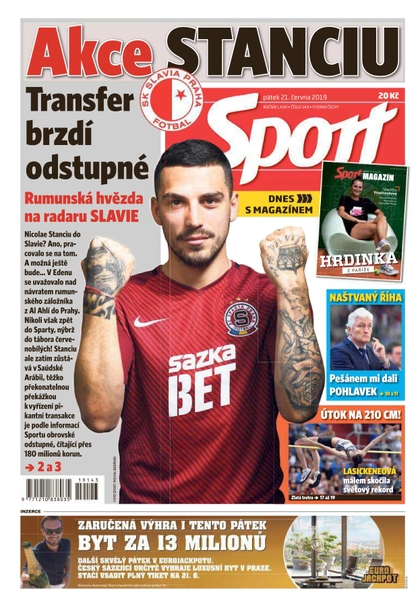 E-magazín Sport - 21.6.2019 - CZECH NEWS CENTER a. s.