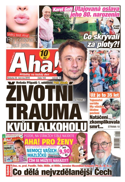 E-magazín AHA! - 22.6.2019 - CZECH NEWS CENTER a. s.