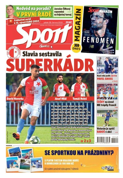 E-magazín Sport - 28.6.2019 - CZECH NEWS CENTER a. s.