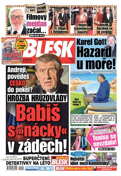 E-magazín Blesk - 29.6.2019 - CZECH NEWS CENTER a. s.