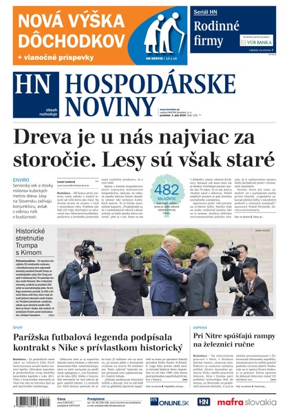 E-magazín Hospodárske noviny 01.07.2019 - MAFRA Slovakia, a.s.