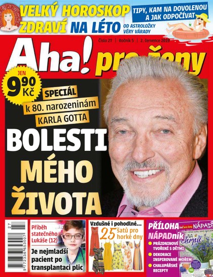 E-magazín AHA! pro ženy - 27/2019 - CZECH NEWS CENTER a. s.