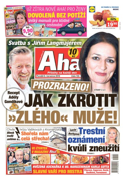 E-magazín AHA! - 8.7.2019 - CZECH NEWS CENTER a. s.