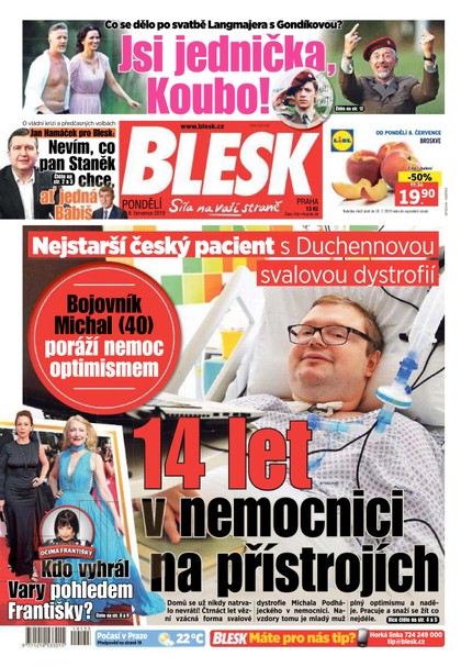 E-magazín Blesk - 8.7.2019 - CZECH NEWS CENTER a. s.