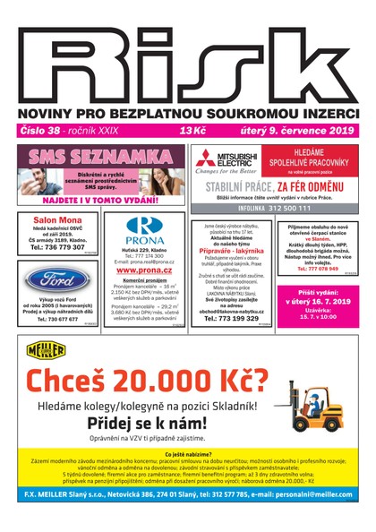 E-magazín Risk 38/2019 - Risk