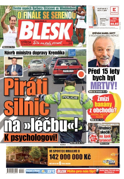 E-magazín Blesk - 10.7.2019 - CZECH NEWS CENTER a. s.