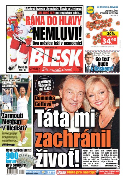 E-magazín Blesk - 11.7.2019 - CZECH NEWS CENTER a. s.