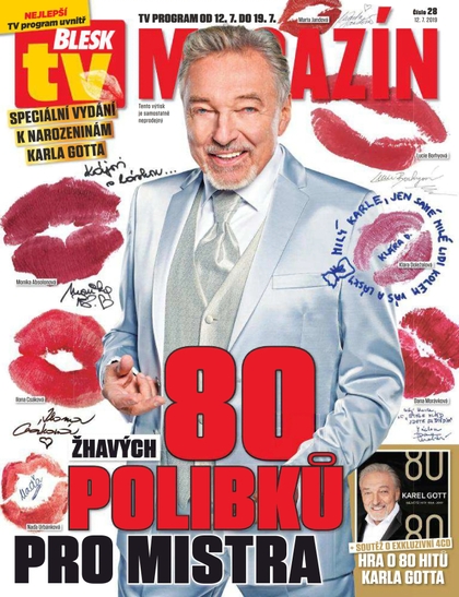 E-magazín Příloha Blesk Tv - 12.7.2019 - CZECH NEWS CENTER a. s.