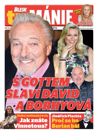 E-magazín Blesk Tv manie - 13.7.2019 - CZECH NEWS CENTER a. s.