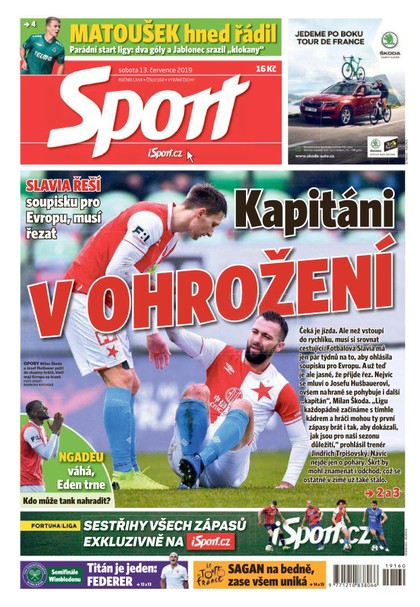 E-magazín Sport - 13.7.2019 - CZECH NEWS CENTER a. s.