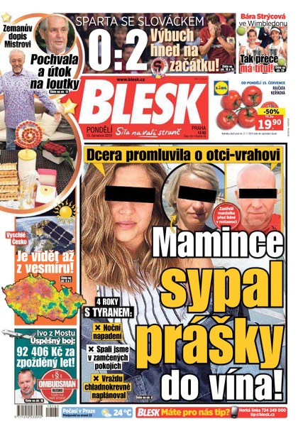 E-magazín Blesk - 15.7.2019 - CZECH NEWS CENTER a. s.