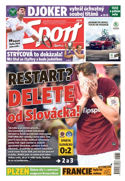 E-magazín Sport - 15.7.2019 - CZECH NEWS CENTER a. s.