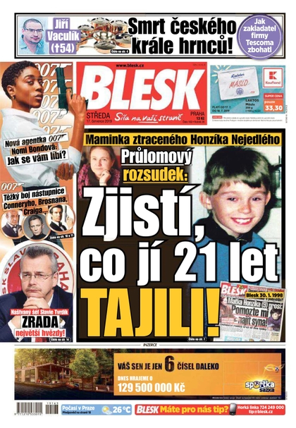 E-magazín Blesk - 17.7.2019 - CZECH NEWS CENTER a. s.