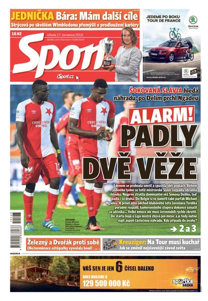 E-magazín Sport - 17.7.2019 - CZECH NEWS CENTER a. s.