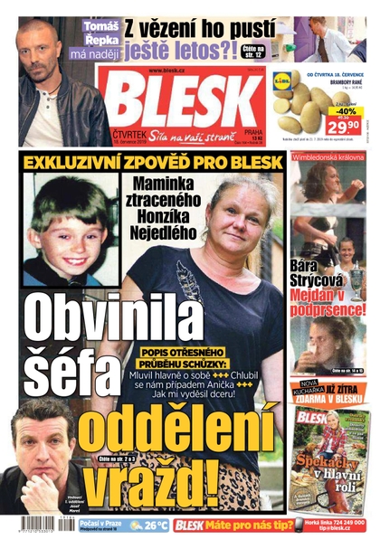 E-magazín Blesk - 18.7.2019 - CZECH NEWS CENTER a. s.