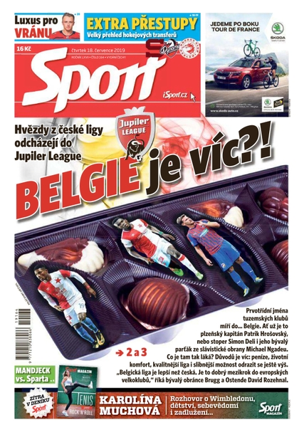 E-magazín Sport - 18.7.2019 - CZECH NEWS CENTER a. s.
