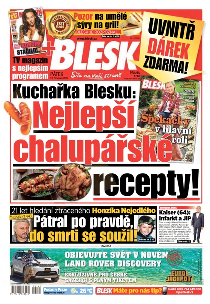 E-magazín Blesk - 19.7.2019 - CZECH NEWS CENTER a. s.