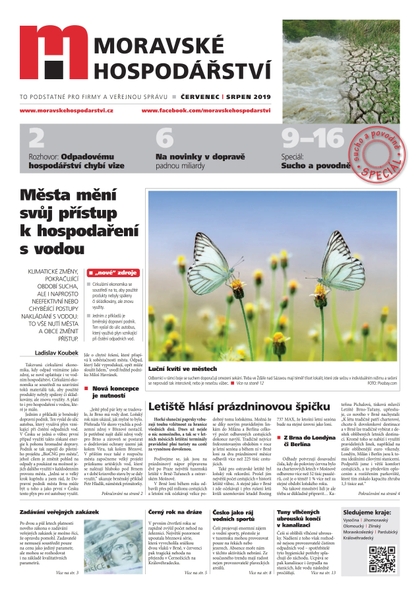 E-magazín MH srpen 2019 - Magnus Regio, vydavatel Moravského hospodářství