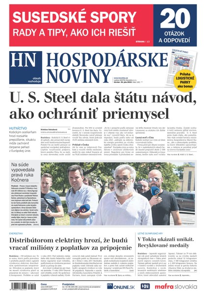 E-magazín Hospodárske noviny 25.07.2019 - MAFRA Slovakia, a.s.