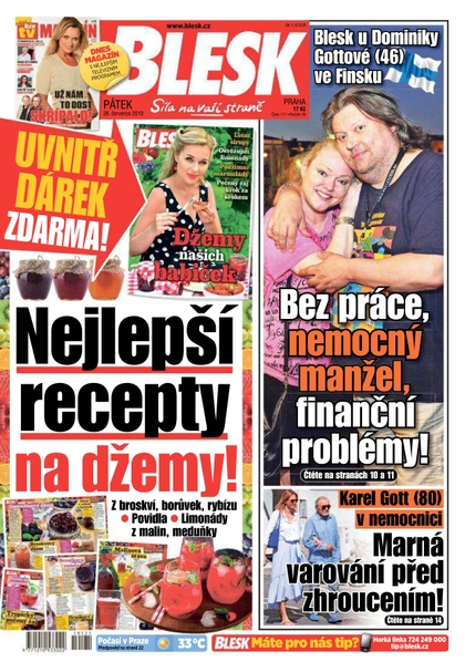 E-magazín Blesk - 26.7.2019 - CZECH NEWS CENTER a. s.