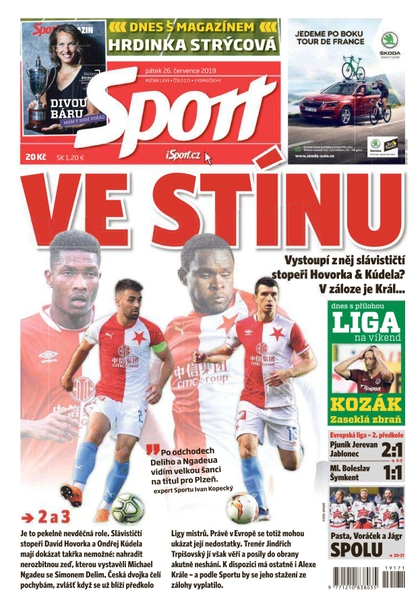 E-magazín Sport - 26.7.2019 - CZECH NEWS CENTER a. s.