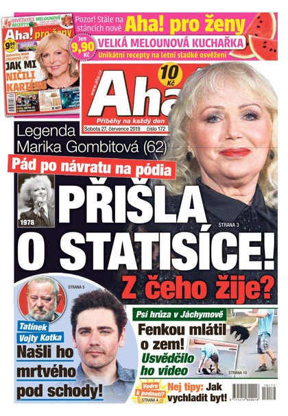 E-magazín AHA! - 27.7.2019 - CZECH NEWS CENTER a. s.