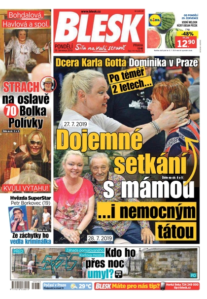 E-magazín Blesk - 29.7.2019 - CZECH NEWS CENTER a. s.