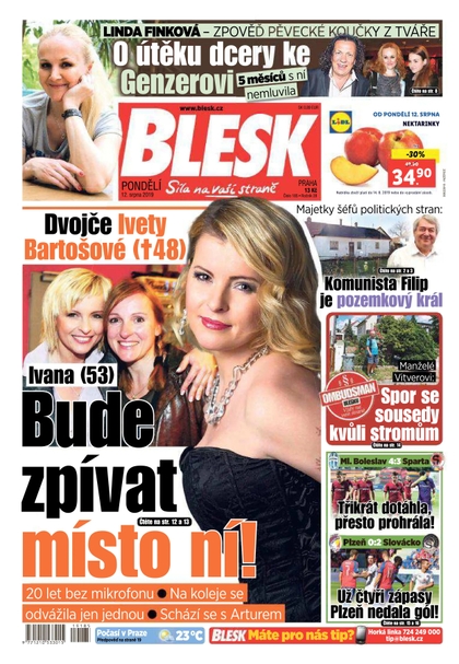 E-magazín Blesk - 12.8.2019 - CZECH NEWS CENTER a. s.