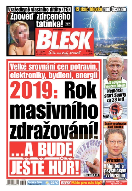E-magazín Blesk - 13.8.2019 - CZECH NEWS CENTER a. s.