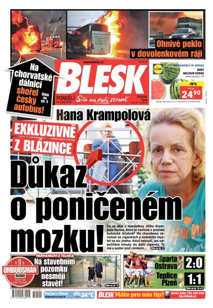 E-magazín Blesk - 19.8.2019 - CZECH NEWS CENTER a. s.