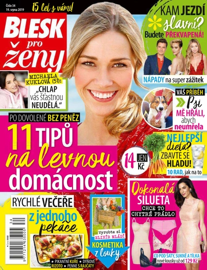 E-magazín Blesk pro ženy - 34/2019 - CZECH NEWS CENTER a. s.