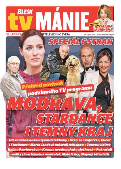 E-magazín Blesk Tv manie - 24.8.2019 - CZECH NEWS CENTER a. s.